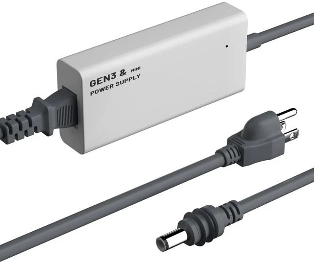 Main image of Starlink Power Supply Adapter for Gen 3 &Mini,ETL Listed/ 48V 3A /144W AC to DC Adapter Replacement Power Supply for Starlink V3&Mini
