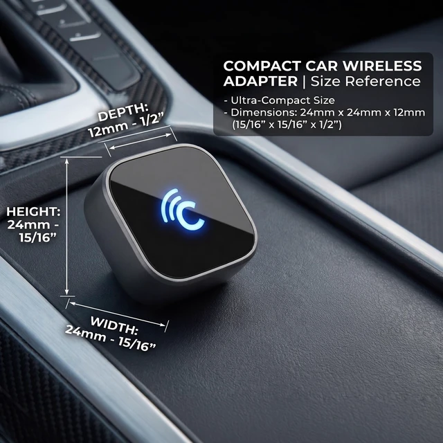 Alt view image 5 of 5 - CreativeAudio CarPlay/Android Auto Wired to Wireless Adapter