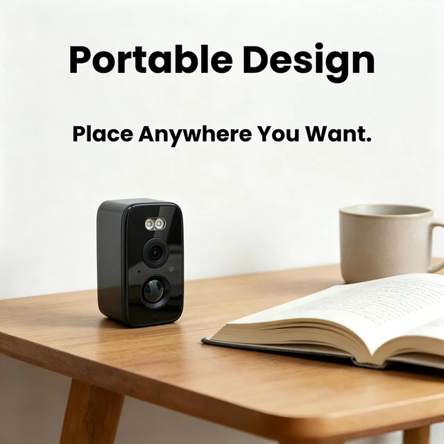Alt view image 2 of 5 - WiFi Security Camera, IP65 Waterproof, Motion Activated, Night Vision