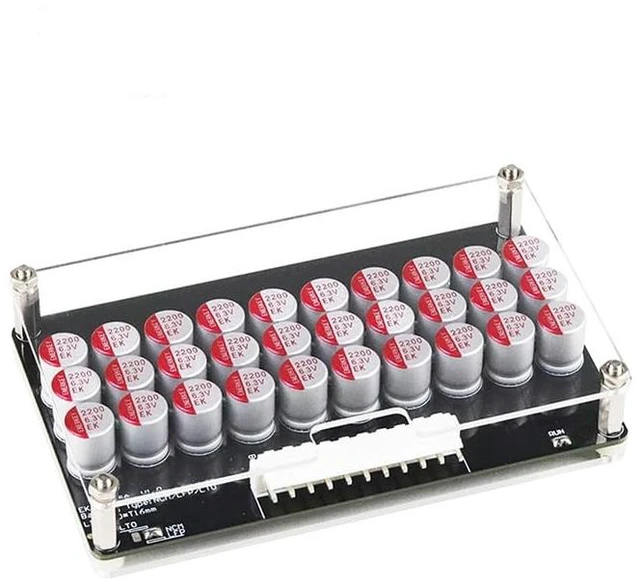 Main image of PowerDog Active Balancer 5A Acrylic 3S 4S 5S 6S 7S 8S 10S 12S 14S 16S17S 21S Li-ion/Lifepo4/LTO Battery Capacitor Equalizer (10S)