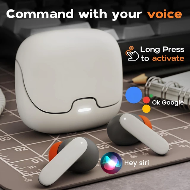 Alt view image 3 of 5 - True Wireless Earbuds Mic ENC, Earphones & Headphones in Flipcart, Black