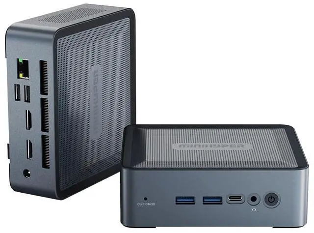Main image of MiniHyper Mini PC AMD Ryzen 5 5600H(6C/12T, up to 4.2 GHz), H56 Mini Computer 16GB DDR4-3200M RAM 512GB PCIe SSD, Small Micro Desktop PC Support Three-Screen Display, Dual HDMI, Type-C, USB3.0