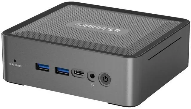 Main image of MiniHyper Mini PC AMD Ryzen 7 5825U 8-Core up to 4.5GHz, 8GB DDR4 RAM, 512GB SSD,2-year warranty, Triple 4K Display, Desktop Mini Computer for Home Office Business