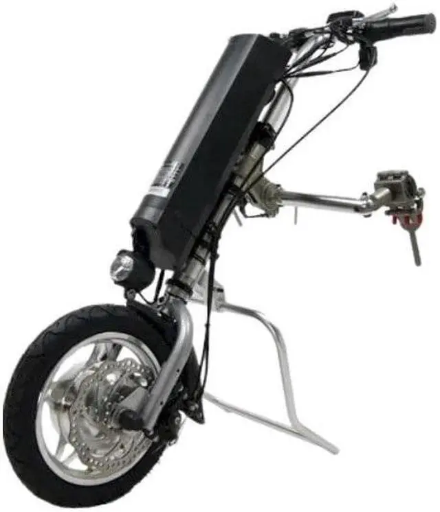 Main image of "Revolutionizing Accessibility: Innovative Electric Wheelchair-Cycle Motor Integration,