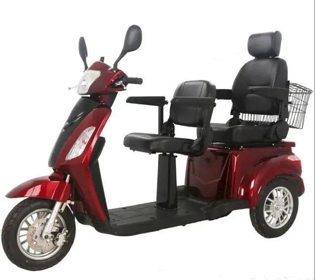 Main image of GTX-L-60 DOUBLE SEAT ELECTRIC MOBILITY SCOOTER,FAT TIRE  ELECTRIC TRICYCLE, ELECTRIC BIKE