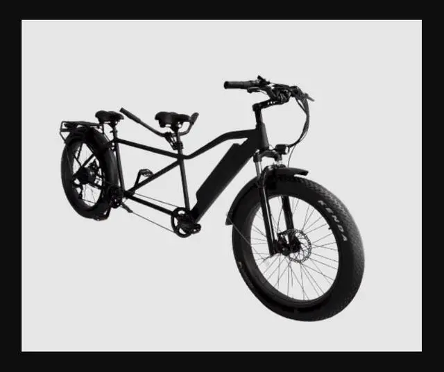 Alt view image 2 of 2 - Double the Thrill Unveiling the Adventure with Fat Tire Electric Tandem Bicycles,Fat tire adult electric trike tricycle, electric bike, fat tire ebike, off road trike