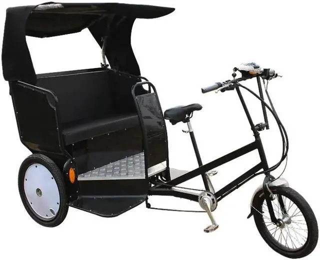 Main image of Discover Urban Mobility: Electric Pedicab, the Motorized Rickshaw Tricycle Experience, Fat tire electric rickshaw tricycle, 3 three-wheel electric rickshaw