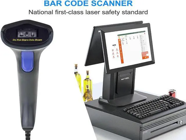 Alt view image 2 of 6 - EVCONN 1900G-HD (High Density) 2D Barcode Scanner with USB Cable