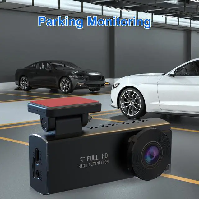 Alt view image 4 of 6 - KSPIV Dash Cam Front and Rear Video Recorder 120°Wide Angle Dashboard Camera for Cars 1.47 inch IPS Screen 1920*1080P WiFi Car Mini Dash Camera Loop Recording, Easy Install with 32G Card