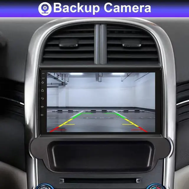 Alt view image 4 of 6 - KSPIV 9 inch Car Radio Stereo for Chevrolet Chevy Malibu Stereo 2011-2014 Android 14 Car Radio with Wireless CarPlay Android Auto Bluetooth WiFi GPS Mirror Link Backup Camera AM/FM Radio 2+64G/4+64G