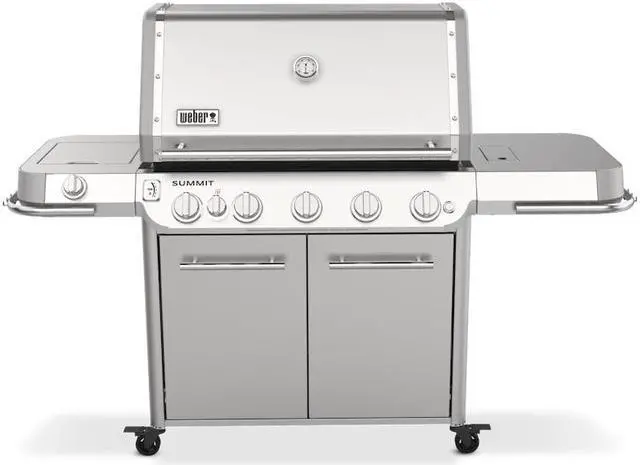 Main image of Weber Grill Summit FS38 S Liquid Propane Gas In Stainless Steel - 1500028
