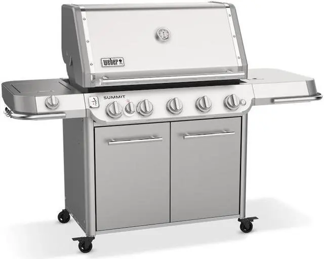 Alt view image 3 of 7 - Weber Grill Summit FS38 S Liquid Propane Gas In Stainless Steel - 1500028
