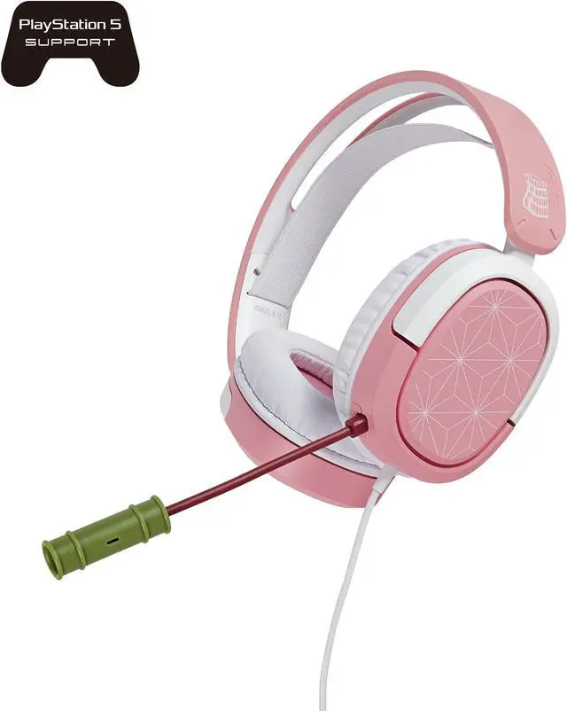 Main image of ASUS TUF GAMING X Demon Slayer Limited Edition Kamado Nezuko Gaming Headset,Wired Headset with Microphone,7.1 Virtual Surround Sound,Lightweight Design,ASUS Essence Drive unit