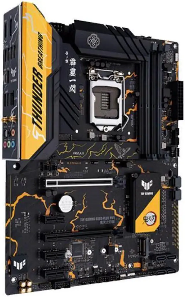 Alt view image 2 of 3 - ASUS TUF GAMING B560-PLUS WIFI Demon Slayer Limited Edition Motherboard,ASUS and Demon Slayer Collaboration,Intel B560 LGA 1200 Support 11th Gen,DDR4 SATA 3.0 PCIE 4.0 USB 3.0, Intel ATX Motherboard