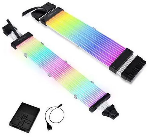 DJ機材 Lian Li Strimer Plus V2 24 pin LIAN LI Strimer Plus V2 Triple 8 PIN GPU RTX 30 Series