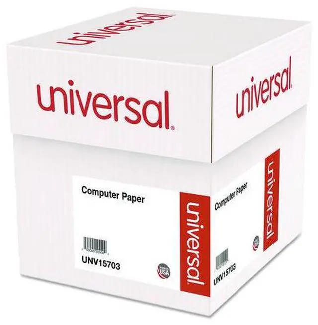 Alt view image 4 of 5 - Two-Part Carbonless Paper, 15Lb, 9-1/2 X 11, Perforated, White, 1650 S