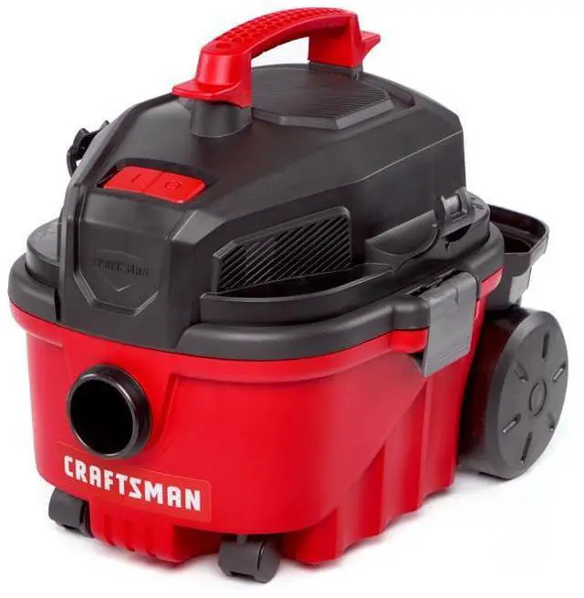 Alt view image 3 of 4 - Craftsman 4 gal Corded Wet/Dry Vacuum 120 V 5 HP