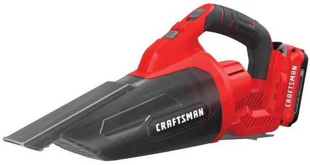 Alt view image 3 of 5 - Craftsman V20 Bagless Cordless Multi-Level Filter Hand Vacuum - Total Qty: 1