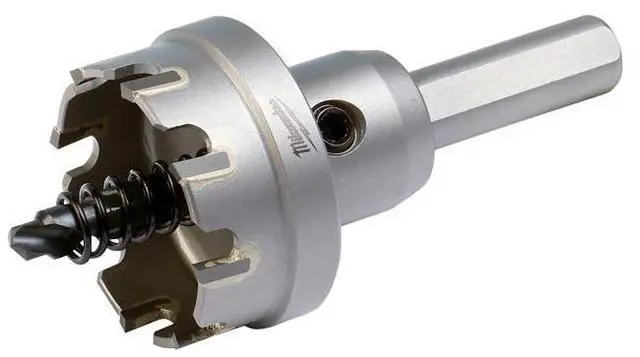 Main image of Milwaukee 1/4 in. Carbide Grit Brad/Pilot Point Hole Cutter 1 pk