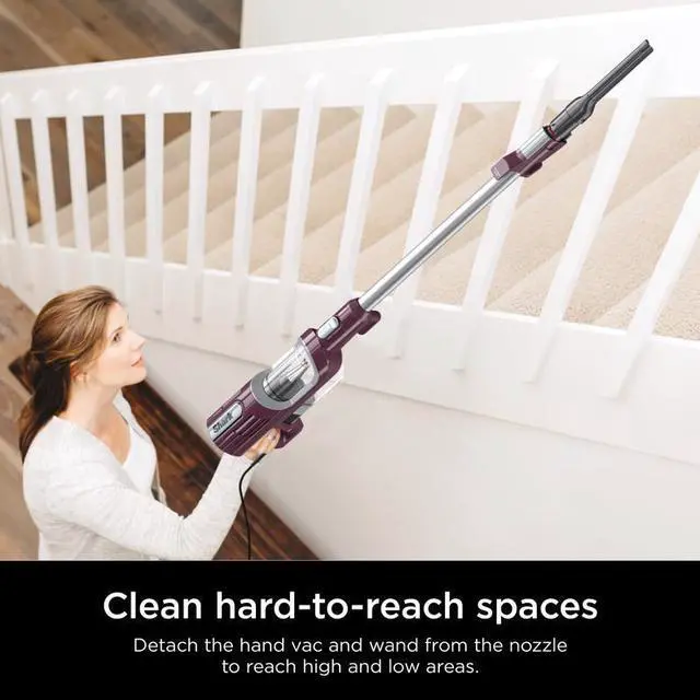 Alt view image 4 of 4 - Shark UltraLight PetPro Bagged Corded Foam Sleeve Filter Stick Vacuum