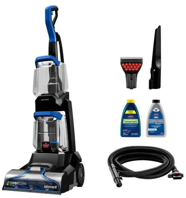 Alt view image 2 of 4 - Bissell Homecare TurboClean Bagless Carpet Cleaner 6 amps Standard Black