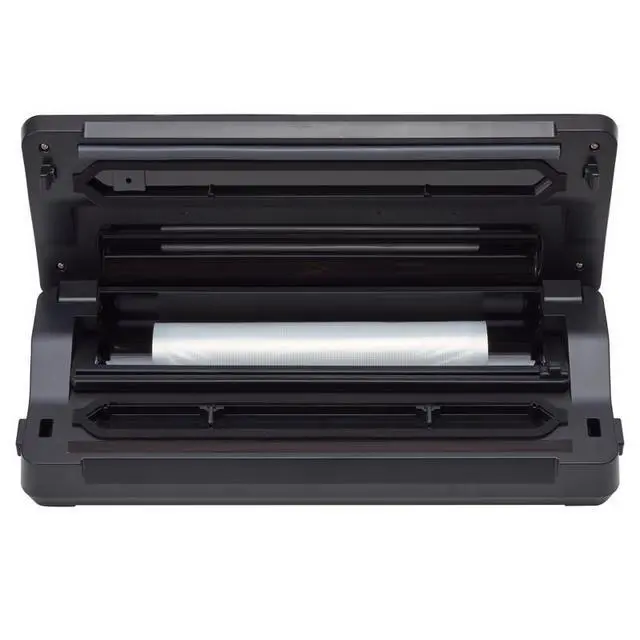 Alt view image 4 of 4 - LEM Products MaxVacGo Black/Silver Food Vacuum Sealer