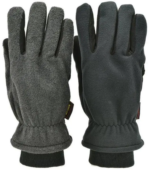 Main image of G & F 3M Thinsulate Lining Winter Outdoor Gloves, Themo Gloves, Black/Grey, 1 Pair X-Large