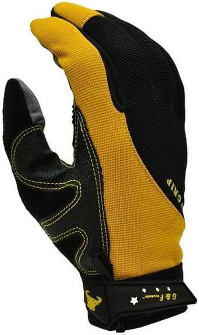Alt view image 7 of 7 - G & F Work Gloves Durable & Safe Mechanics Gloves Abrasion-resistant Level 4, Size Large X-Large