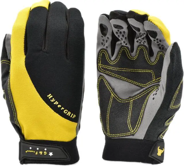Main image of G & F Work Gloves Durable & Safe Mechanics Gloves Abrasion-resistant Level 4, Size Large X-Large