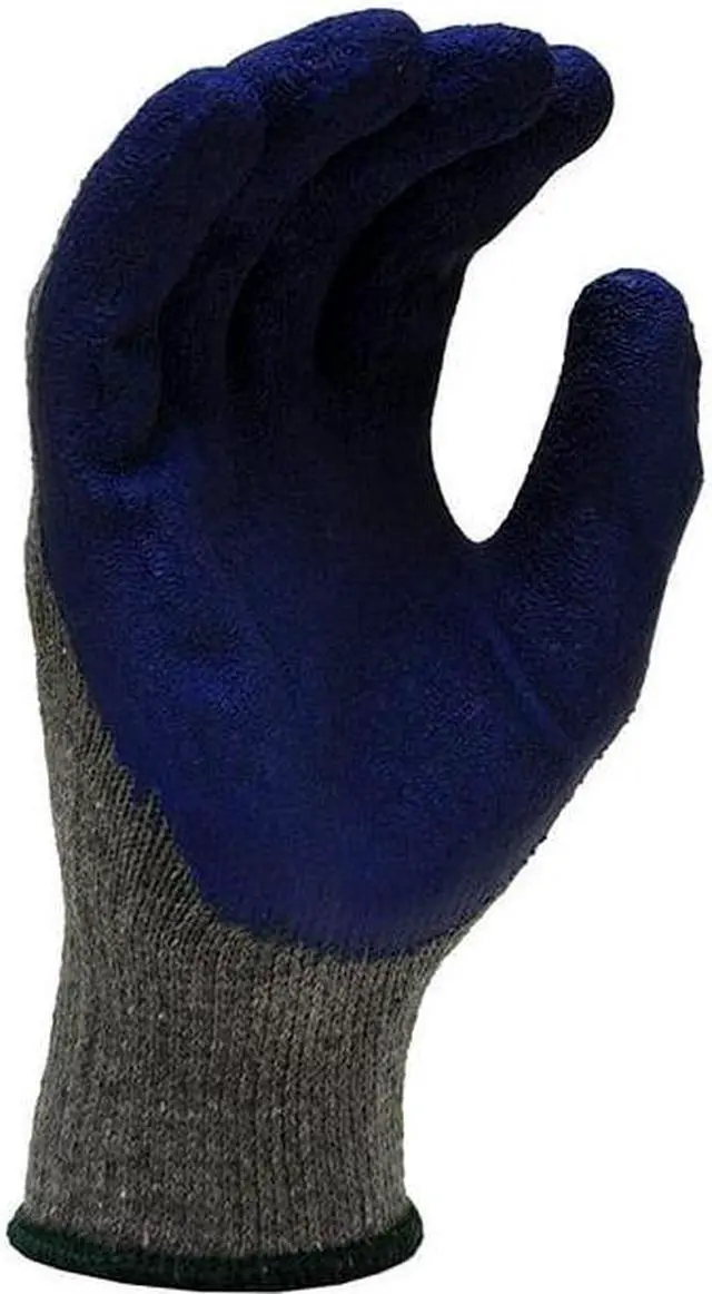 Alt view image 2 of 5 - G&F Products Work Gloves 1511M-DZ Rubber Latex Coated, Men's Size medium,12 Pairs