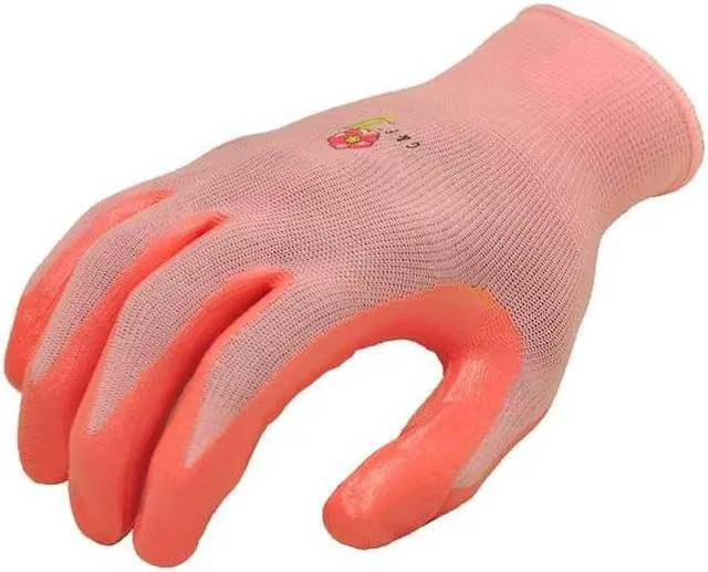 Alt view image 2 of 7 - G & F Products Women Gardening Gloves with Micro-Foam Coating - Garden Gloves Texture Grip - Womens Work Gloves