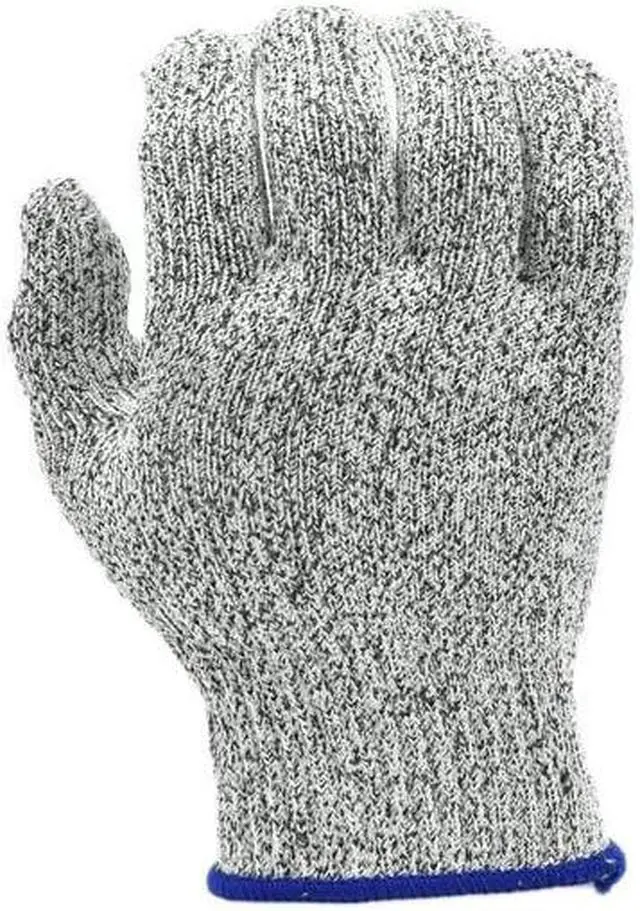 Alt view image 2 of 6 - G & F 57100L CUTShield Classic level 5 Cut Resistant Gloves for Kitchen,Food Grade Cut Resistant Gloves, Large., Grey