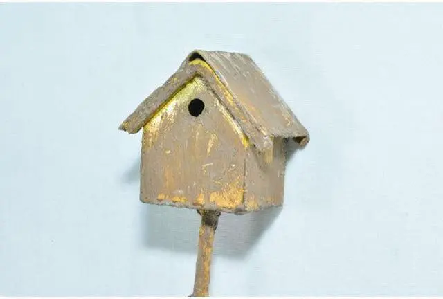 Alt view image 7 of 7 - G & F Products MiniGardenn 10020 Fairy Garden Miniature Bird House Pick