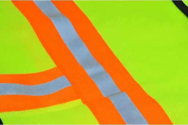 Alt view image 7 of 7 - G & F 41112 Industrial Safety Vest with Reflective Stripes