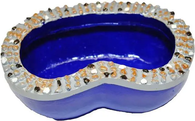 Main image of G & F Products MiniGardenn Fairy Garden Miniature Garden Pond,Blue