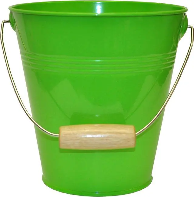 Alt view image 2 of 5 - G & F Products 10051 JustForKids Kids Water Pail with Garden Tools Set, Green