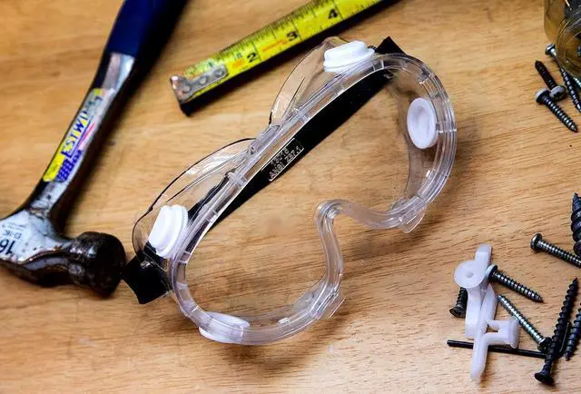 Alt view image 3 of 7 - Protective Safety Goggles, Clear Lens & Anti Fog, Adjustable Head Belt Lightweight & Durable, 1 Pack 2 Boxes