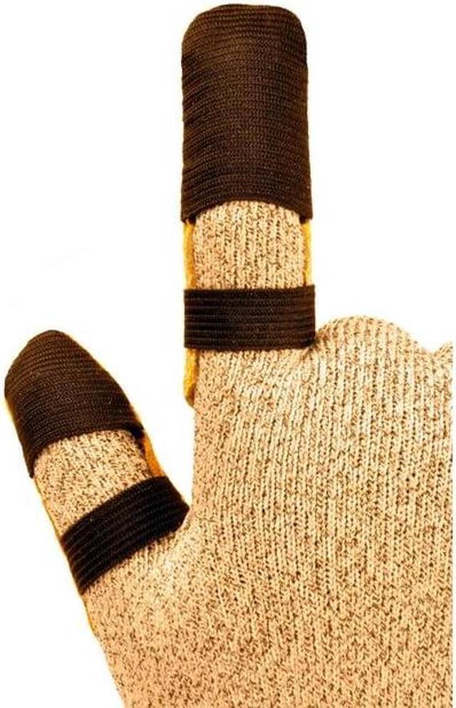 Alt view image 3 of 5 - G & F Finger Guard and Thumb Guard made of Leather 1 piece Large