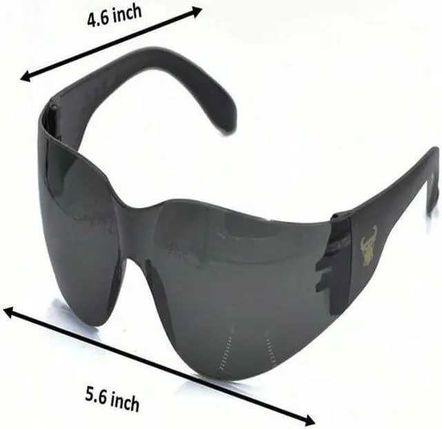 Alt view image 3 of 5 - EyePRO 12pack Safety Glasses, safety goggles, Scratch, Impact, and Ballistic Resistant Multi Color