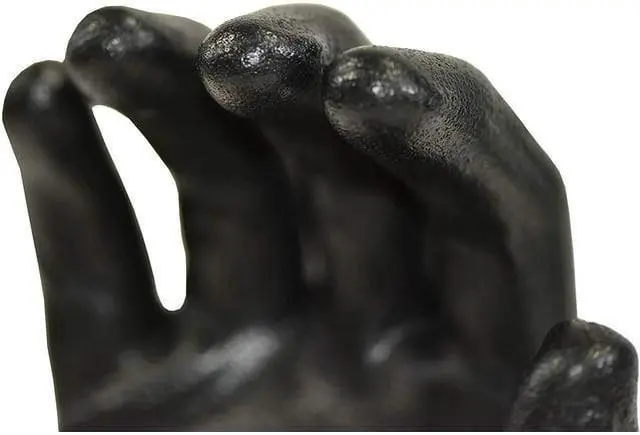 Alt view image 6 of 7 - G & F Products Knit Nylon Gloves 1519 Micro Form Nitrile Grip, 12 Pair, Size Medium