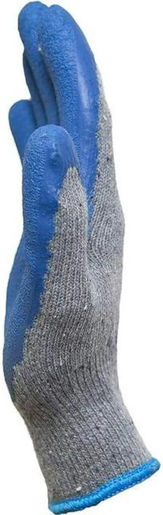 Alt view image 7 of 7 - G & F Knit Work Gloves 3100XL-DZ, Textured Rubber Latex Coated, 12 Pairs, Men's Size x-Large