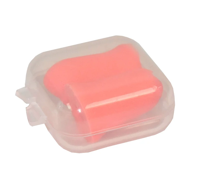 Alt view image 6 of 7 - G & F Products 14010 Foam Ear Plugs, 32dB NRR Noise Reduction, Soft Slow-Expanding Bell Shape, Sound Blocking Earplugs for Sleeping, Snoring, Travel, Study, Shooting, 50 Pairs with Carrying Case