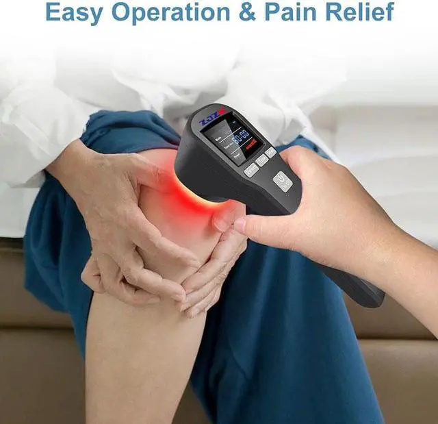 Alt view image 3 of 7 - ZJZK cold laser therapy device 4x808nm 16x650nm 880mW 20 diodes Arthritis Physiotherapy effective for Pain Relief Wound Healing Health Care