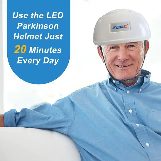 Alt view image 2 of 7 - ZJKC PBM Infrared LED Helmet 810nm Red Light Therapy Neuromodulation Brain Treatment for Migraine Autism Parkinson Depression