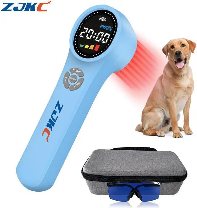 Main image of ZJKC Cool Laser Treatment 660Nm 810Nm 980Nm Laser Therapy Device For Diminish Inflammation Pain Relief Speed Up Wound Healing Blue