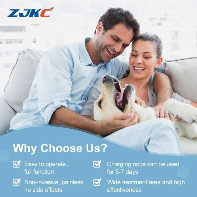 Alt view image 4 of 7 - ZJKC Cool Laser Treatment 660Nm 810Nm 980Nm Laser Therapy Device For Diminish Inflammation Pain Relief Speed Up Wound Healing Blue
