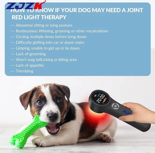 Alt view image 4 of 7 - ZJZK Cold Laser Therapy For Arthritis 16X660Nm 4X810Nm 4X980Nm Hand Held Cold Laser For People Or Animals Easy To Carry Black