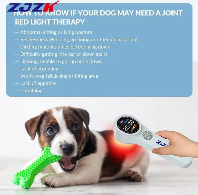 Alt view image 3 of 7 - ZJZK Cold Laser Therapy For Arthritis 16X660Nm 4X810Nm 4X980Nm Hand Held Cold Laser For People Or Animals Easy To Carry Grey