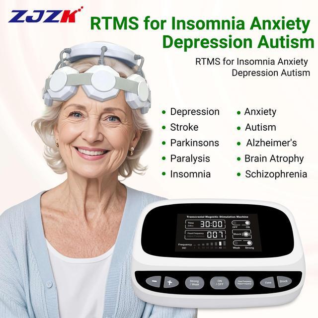 Main image of ZJZK rtms repetitive transcranial magnetic stimulation for depression and migraines