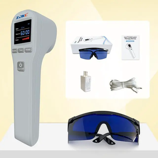 Alt view image 7 of 7 - ZJKC Cold Light Therapy Wand For Ankle Shoulder Knee Elbow Hand 4x808nm +16x650nm Red Light Therapy Device For Human Pet, Near Infrared Light Therapy For Tissue Joint Pain Relief Muscle Recovery Home